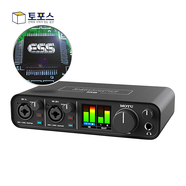 MOTU M2 모투 M2 USB 오디오 인터페이스 356,000원