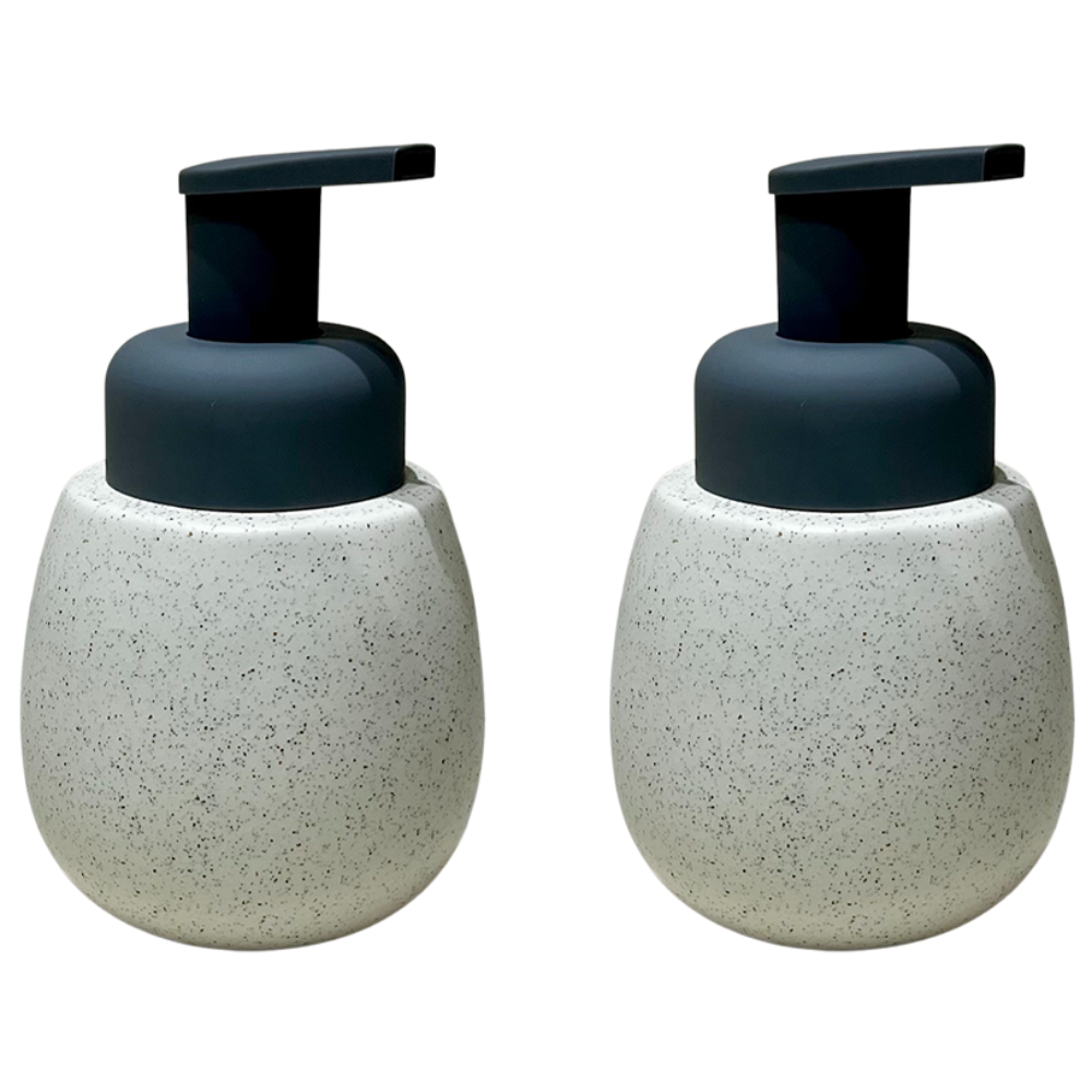 A의취향 세라믹 거품 비누 디스펜서 호텔식 핸드워시 리필 용기, 2개, 화이트+화이트 35,800원