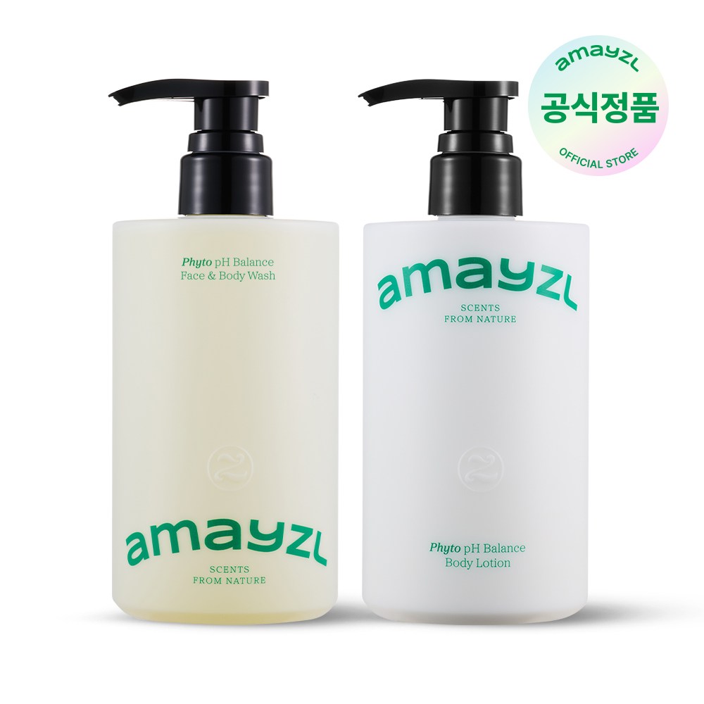 어메이즐 피토 페이스&바디 워시 500ML & 바디 로션 500ML 세트 16,850원