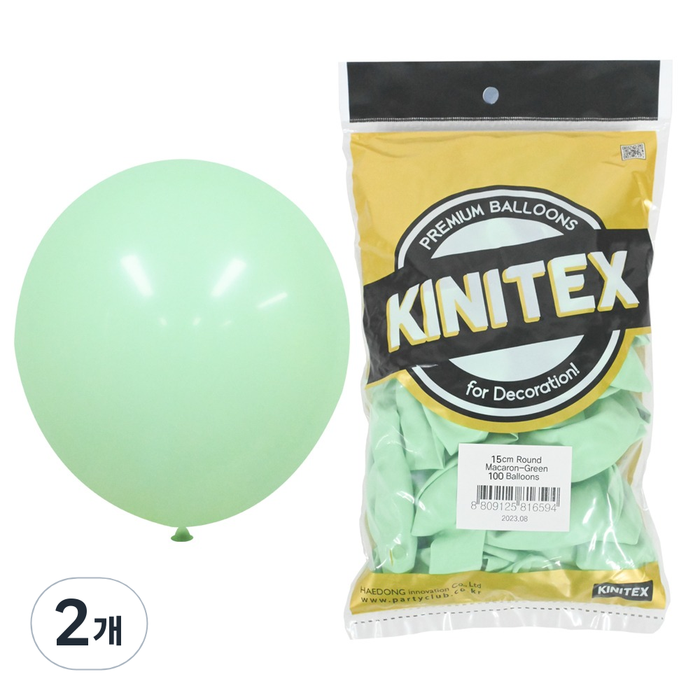 Party Club 마카롱 풍선 15cm 100p 10,000원