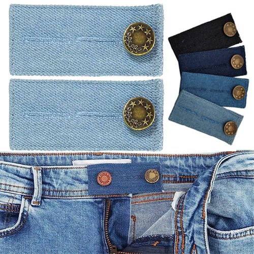 본라이프 허리늘리기 슬랙스 청바지 면바지 정장바지 밴딩 각종 바지수선 셀프수선 허리수선 마술단추 색상별 모음 단추 5,890원