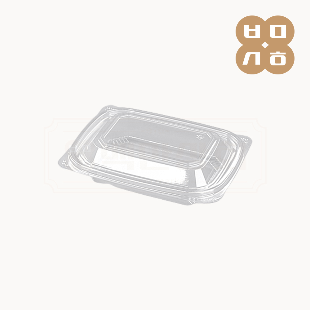 백만상회 [BK] 일회용 반찬용기 D-001 투명 1000개세트(몸통+뚜껑) 103,000원