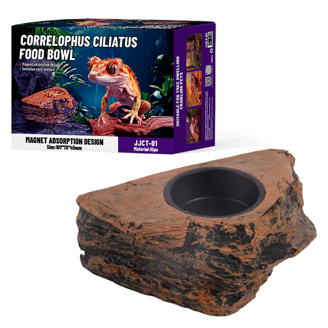 페이토 떨어지지 않는 자석부착식 파충류 먹이그릇 1구, 황토색, 1개 10,600원
