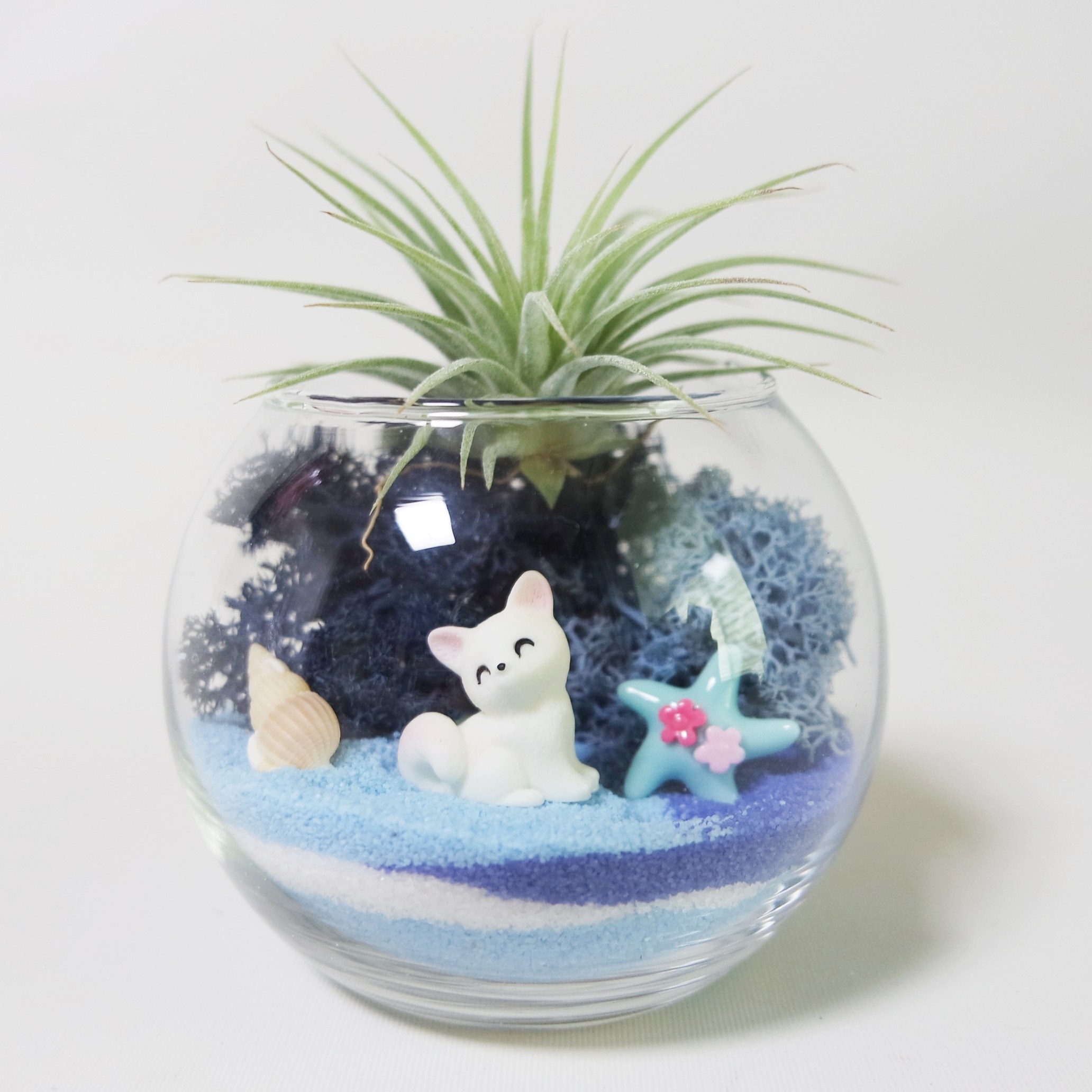 북극여우 테라리움 만들기 키트 / 미니 테라리움만들기, 1개 10,800원