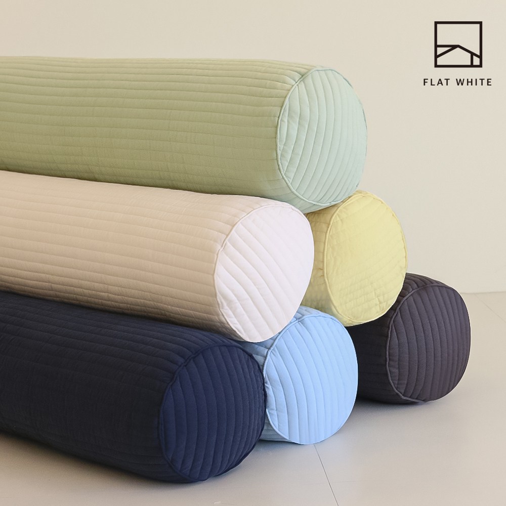 플랫화이트 솜 중량업 한층 더 푹신빵빵한 부드러운 누빔 방수 바디필로우 34,900원
