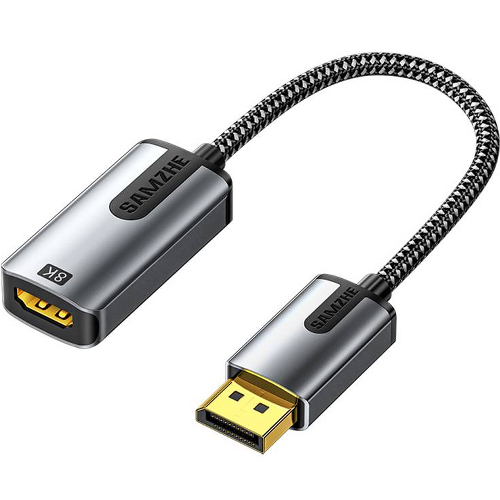 삼지 프리미엄 8K 60Hz DP to HDMI 변환 젠더, DH802Q 48,400원