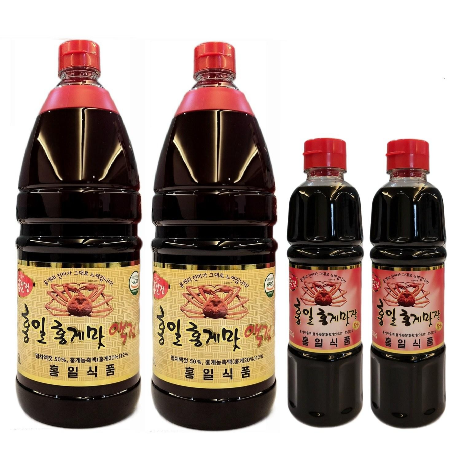 [홍일점] 홍게맛액젓1.8리터 + 맛장500 2세트, 2개, 1.8L 49,000원