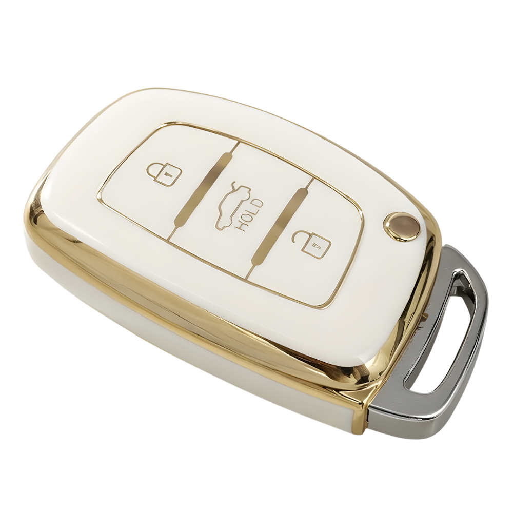 1+1 현대 투싼 ix 엑센트 아반떼 호환 차 키케이스 스마트 TPU 키커버 리모컨, A2_TA29_3버튼, 블랙+화이트 10,900원