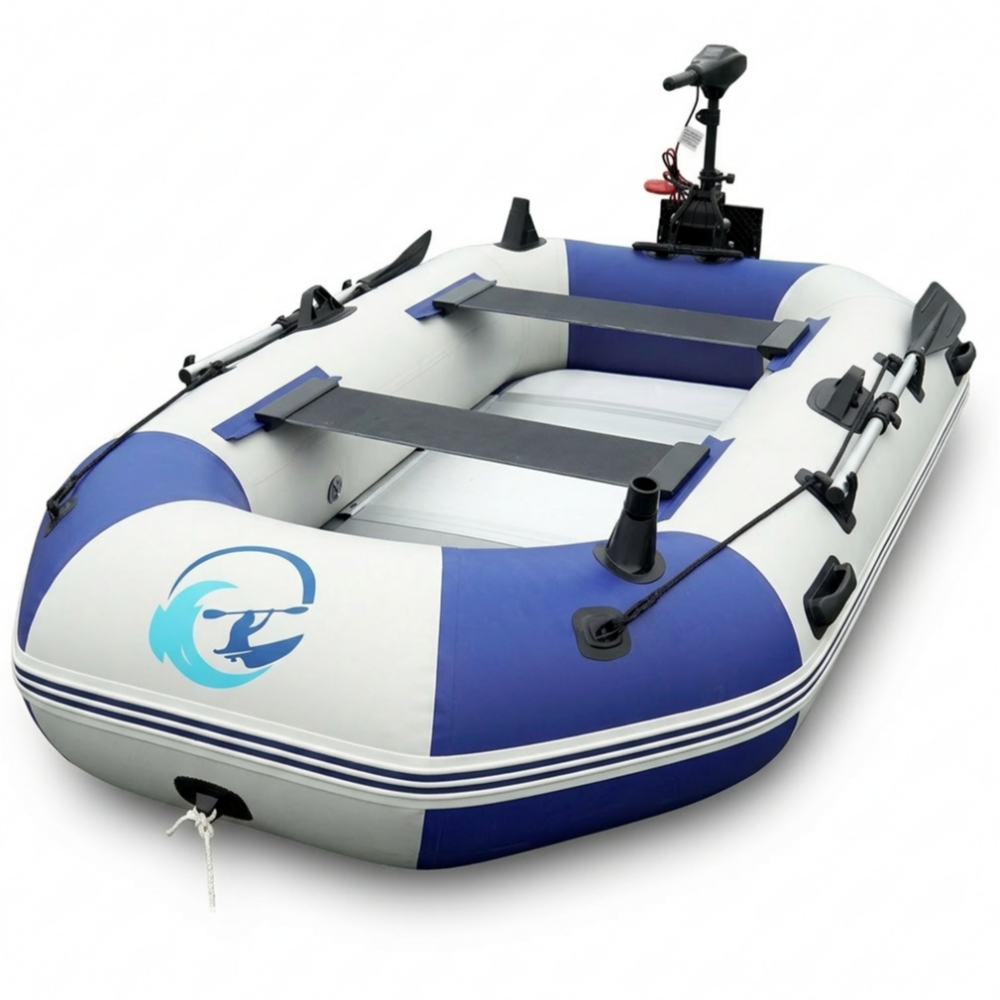 뚱뚜봍뜨리 유럽에서 안전 인정한 두꺼운 고무보트 바다 물놀이 민물 낚시 고무 보트 레저 미니 2인용 4인용, 현재가 294,000원