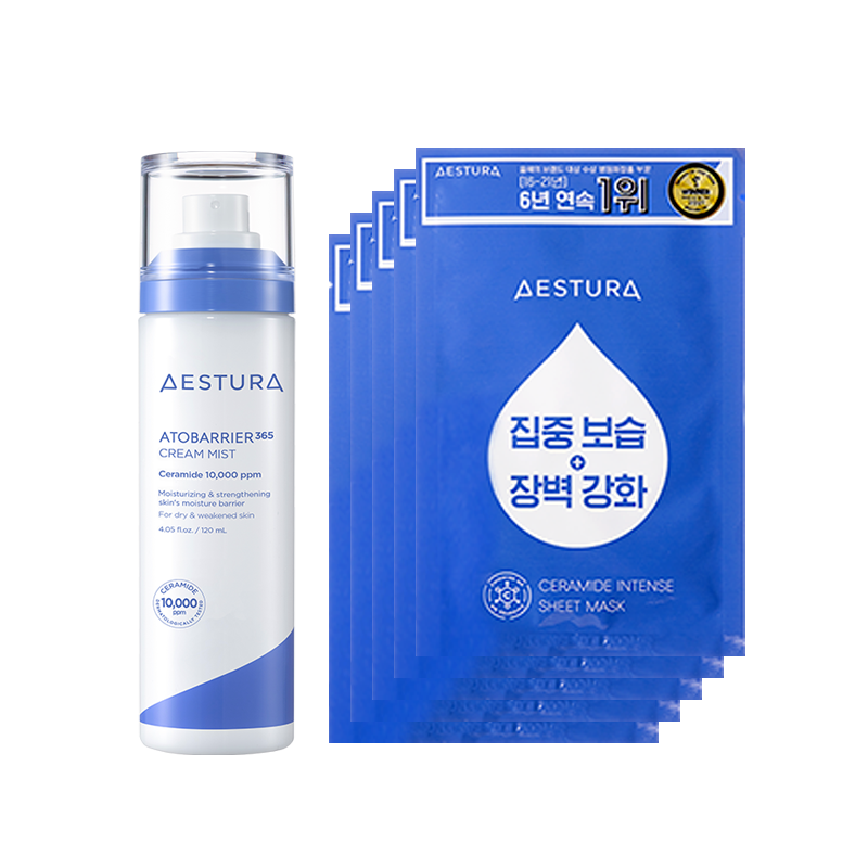 에스트라 아토베리어 365 크림 미스트 120ml+마스크 5매 20,990원