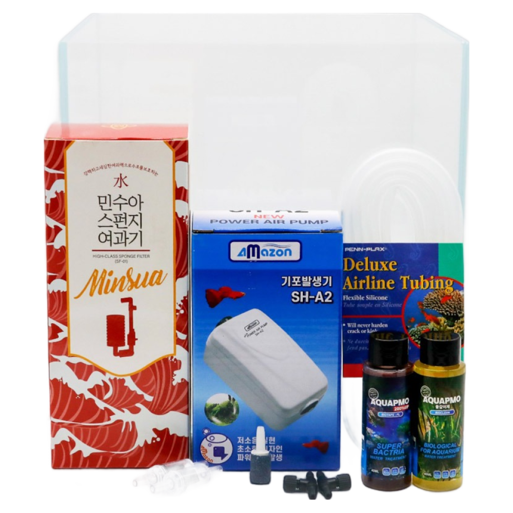 미미네아쿠아 올인원 물고기 키우기 25큐브 세트 (산소UP) 39,000원