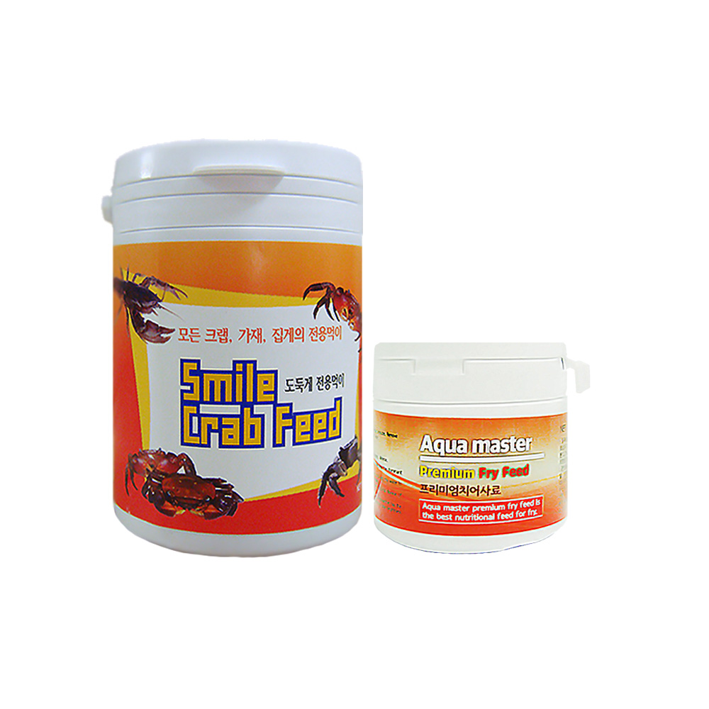 아쿠아마스터 크랩피드+아쿠아마스터  프리미엄치어사료 12,900원