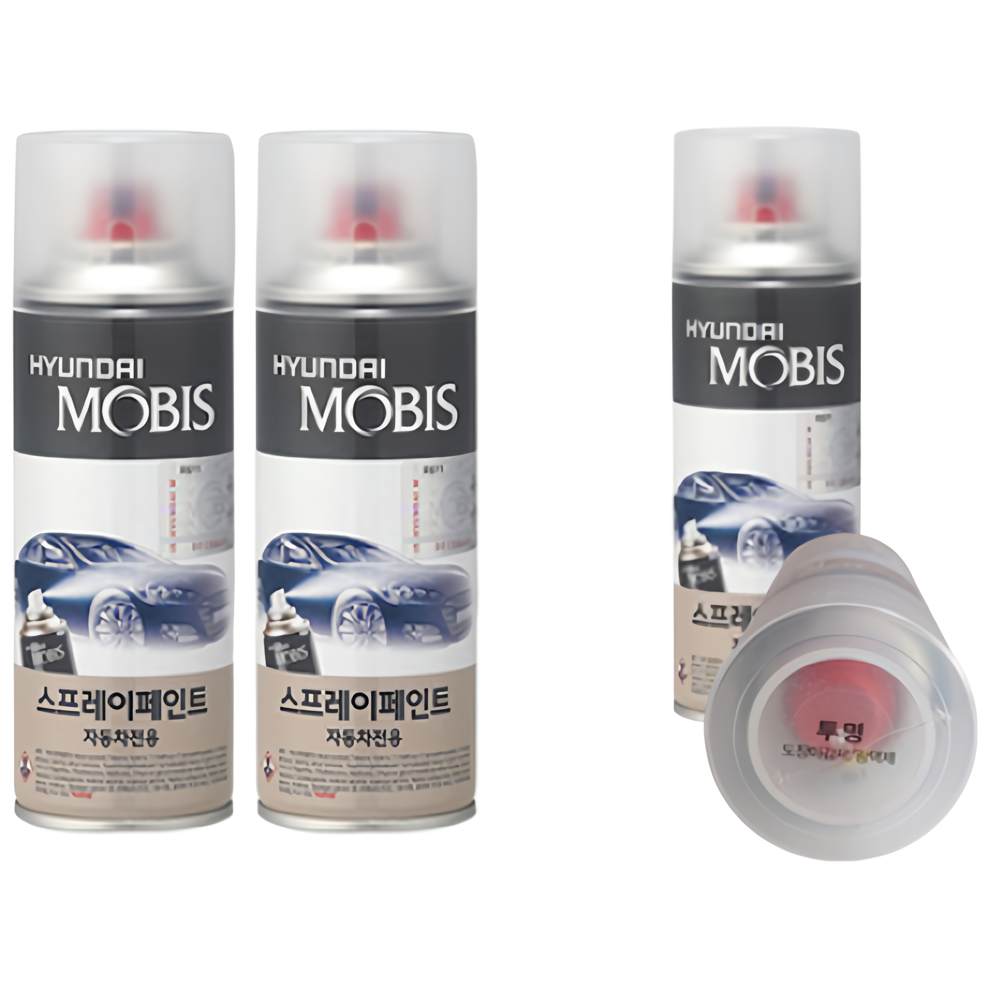 현대 순정품 제네시스DH YW6 마블화이트 스프레이 357 + 투명마감스프레이 자동차 차량용 카페인트 도색 36,000원