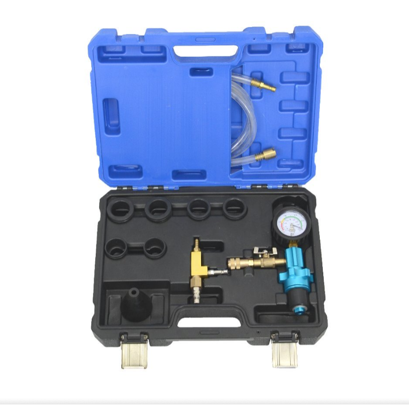 Kuntech 15종 세트 자동차 라디에이터 냉각수 진공 압력 주입기는 냉각수 교체 시간을 크게 단축시켜 주며, 교체 가능한 고무 헤드로 다양한 차종에 적용 가능합니다., 1개, KT6153A-블루 블랙 69,000원