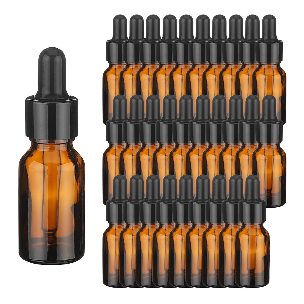 향수용기 블랙유광 뚜껑 스포이드 브라운 공병 10ml 30개, 30개 11,800원