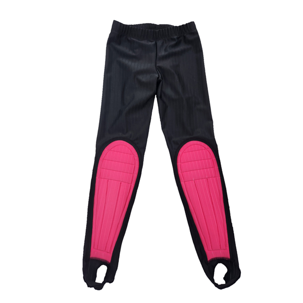 티디스포츠 국내생산 아동 성인 스피드 스케이트복 빙상용 골지스판 보호대 바지, 검정 49,000원