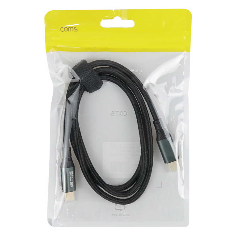 컴스 USB 3.2 C타입-C타입 100w 8K 20Gbps PD 고속충전 Gen2 케이블 JA296 5,880원