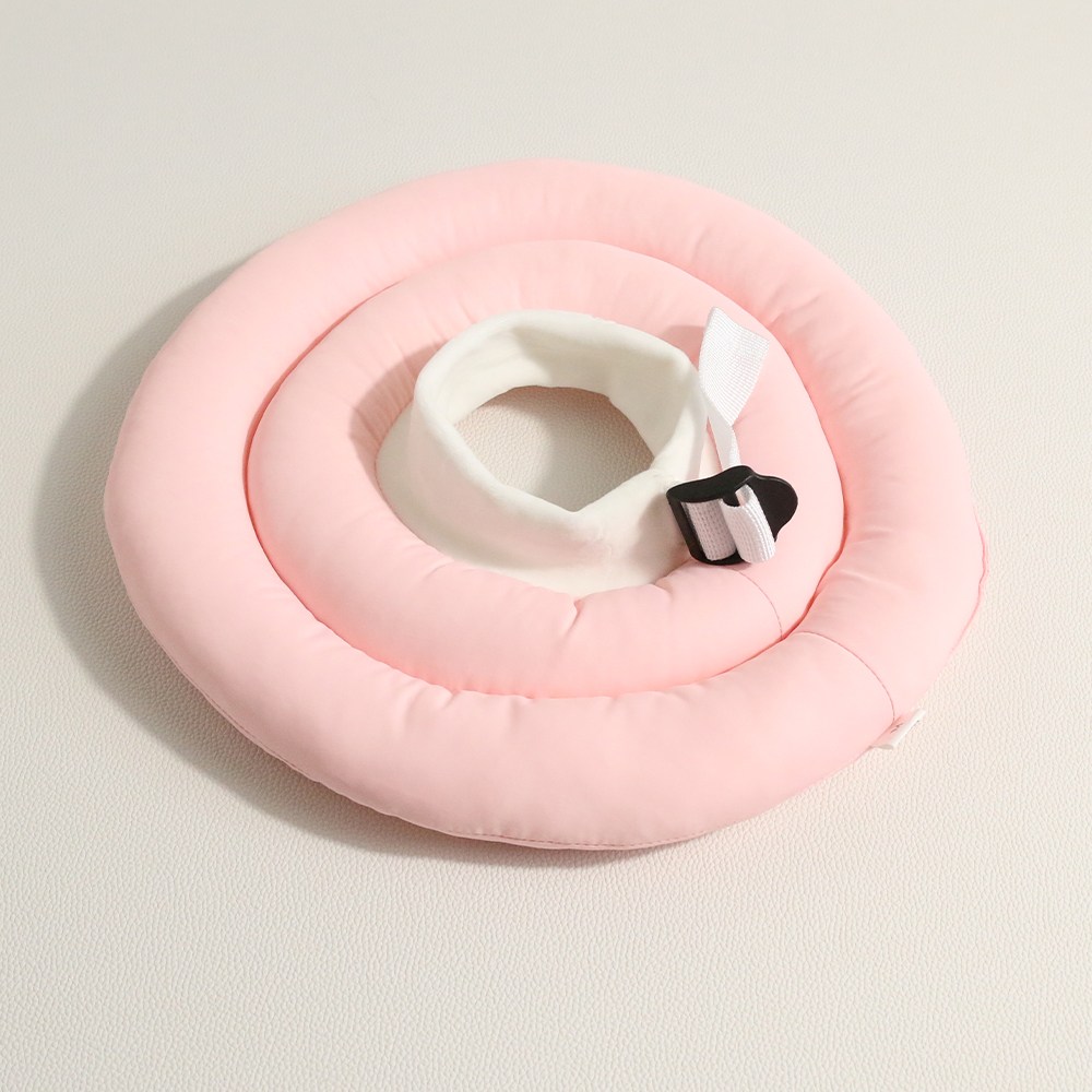 드림계곡 반려동물 강아지 긁기 핥기 방지 초경량 방수 넥카라, 1개, 핑크색 15,900원