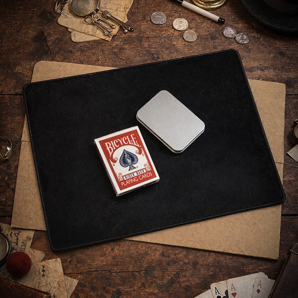 로노매직 바이시클 카드 + 메탈 카드케이스 + 카드매트 마술세트, 1세트 16,600원