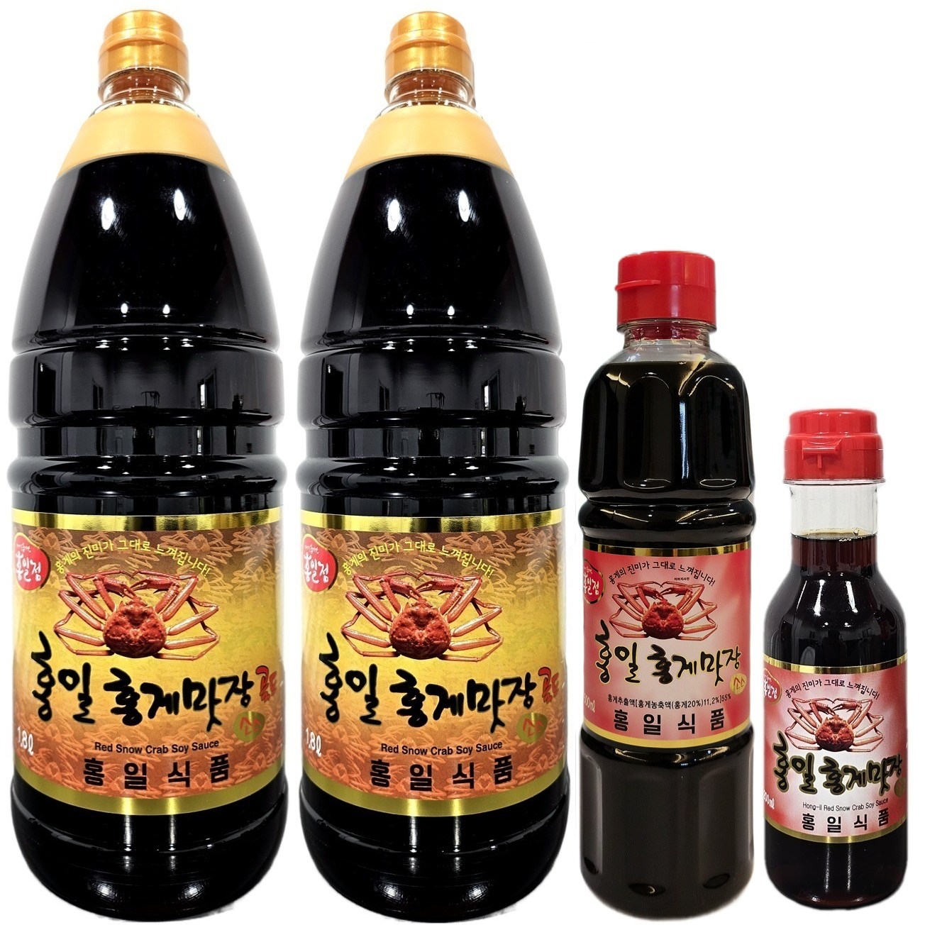 다미향 홍게맛장/홍게간장 1.8리터 2 + 맛장700미리 편스토랑 전참시 홍일식품, 1.8L, 2개 42,000원
