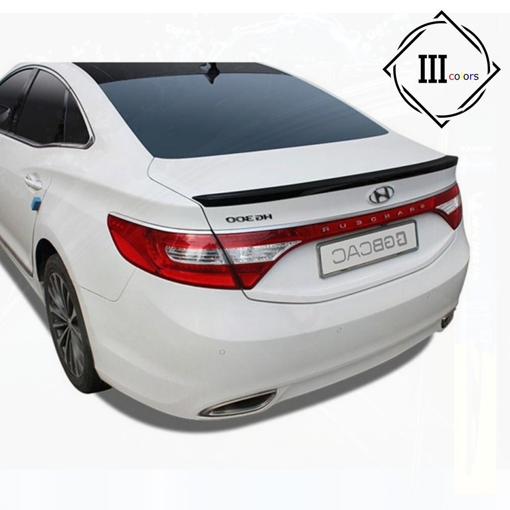 그랜저HG 리어 스포일러 트렁크 윙 드레스업 튜닝 공기, 상세페이지 참조, 디크리 아이스화이트 102,770원