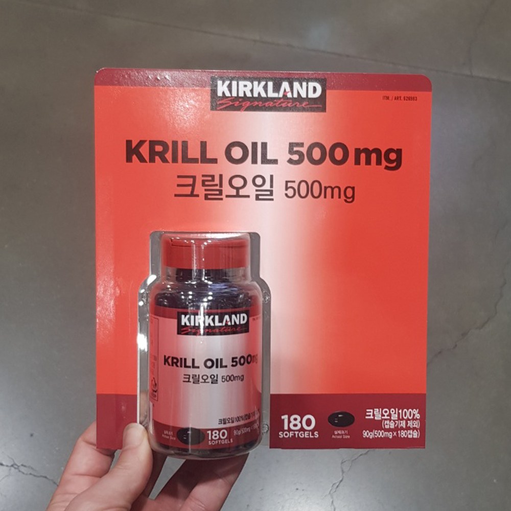 크릴오일 500mg, 180정, 1개 41,050원