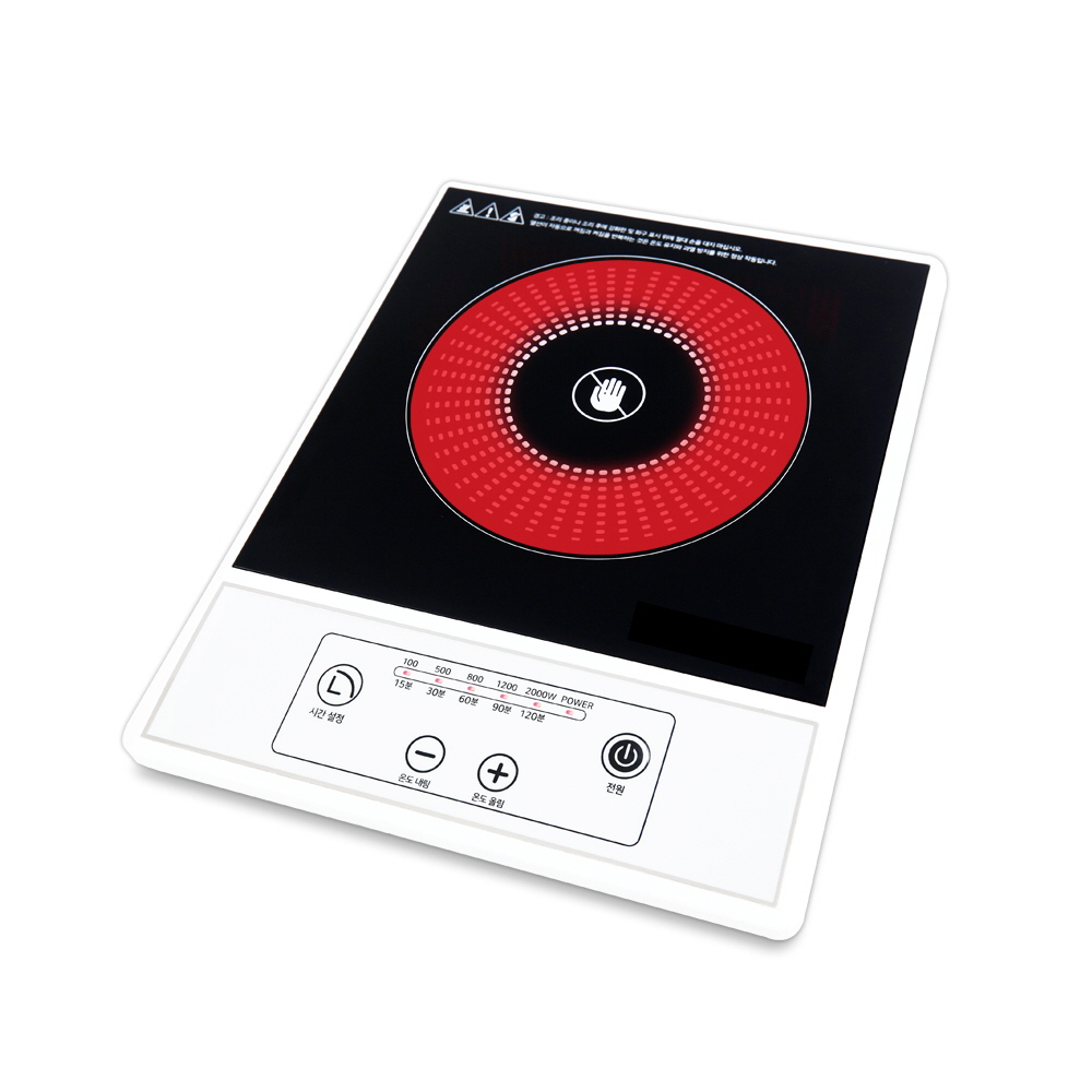 맘쿡 하이라이트 1구 전기레인지 순간가열 전기쿡탑 전기렌지, 프리스탠딩, 화이트 30,900원