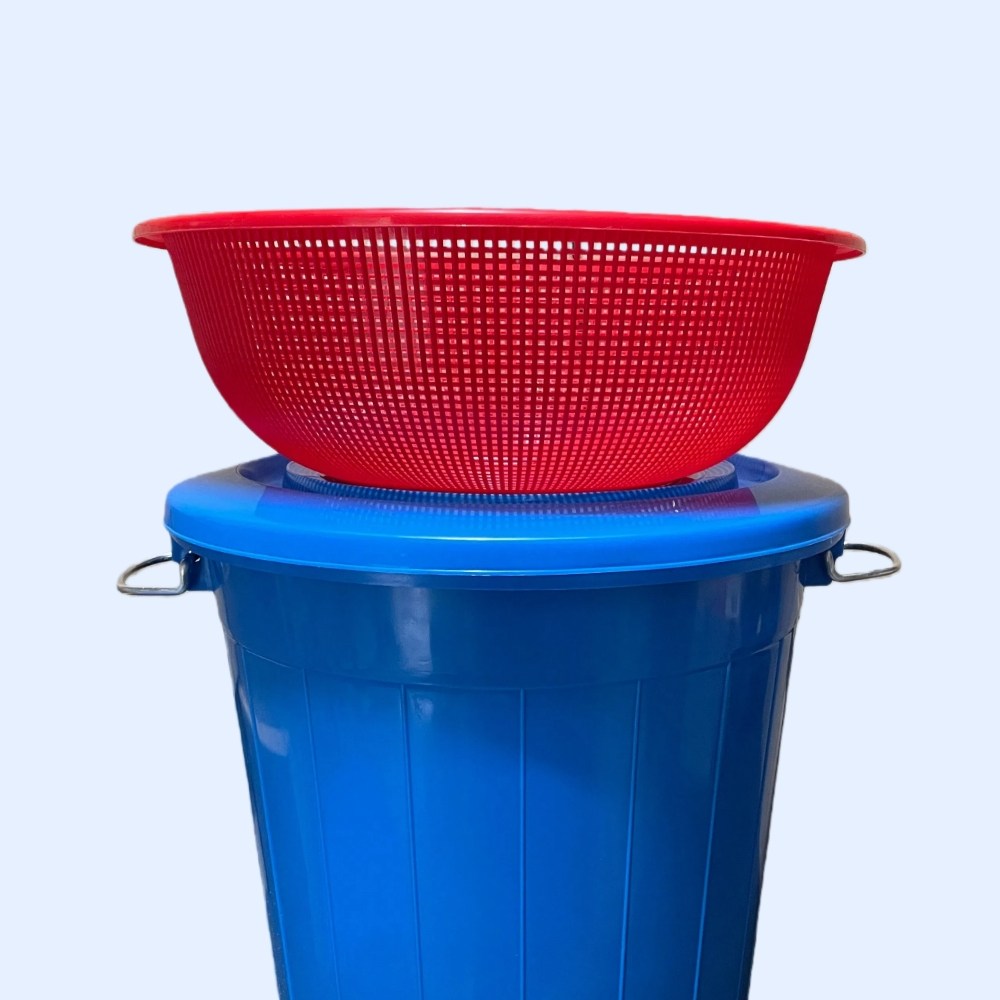 잔반통 거름망 있는 대형 음식물쓰레기통 75리터 업소용 이동식 짬통, 1세트, 바퀴 없음 25,120원