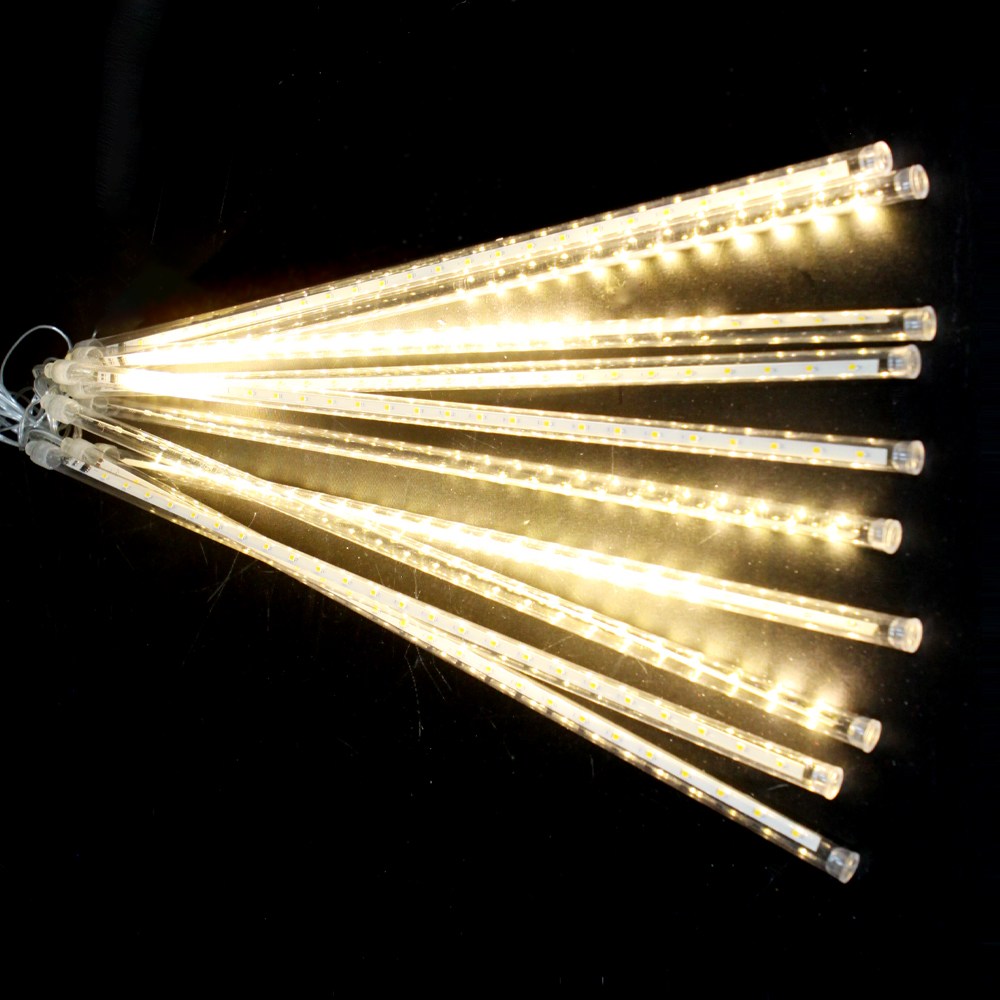 아리조명 빛이 흐르는 LED 8봉 스노우펄 폴대 파노라마 바 라인 유성우라이트, 전구색, 1개 26,800원