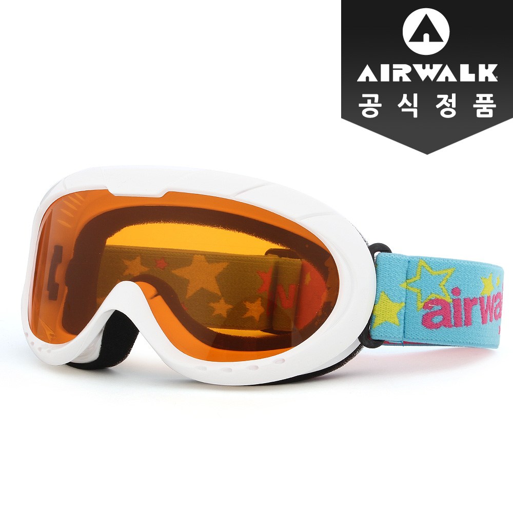 에어워크 정품 스키 보드 아동 고글 MADE IN KOREA / AW-607JR SBL, AW-607JR WT, 1개 29,500원