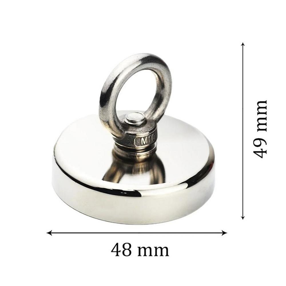 초강력 네오디뮴 낚시 자석 후크 무거운 짐 작업 희토류 카운터싱크 홀 아이볼트 인양 16,560원