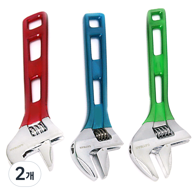 카이만 칼라 경량 몽키스패너 300mm 랜덤 발송, 2개 30,800원