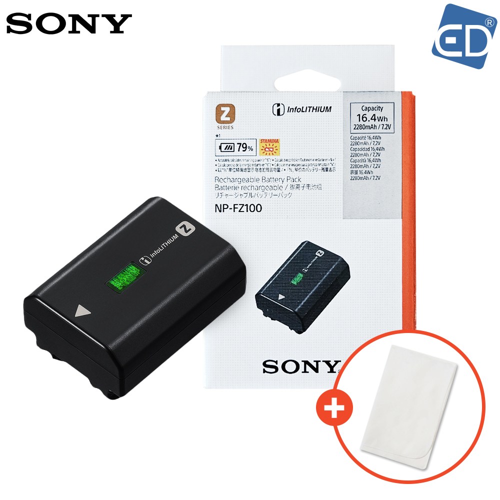 [소니정품] NP-FZ100 고용량 배터리 A9 A7C2 A7M4 FX3 ZV-E1 A6700 +포켓융 /ED 83,000원