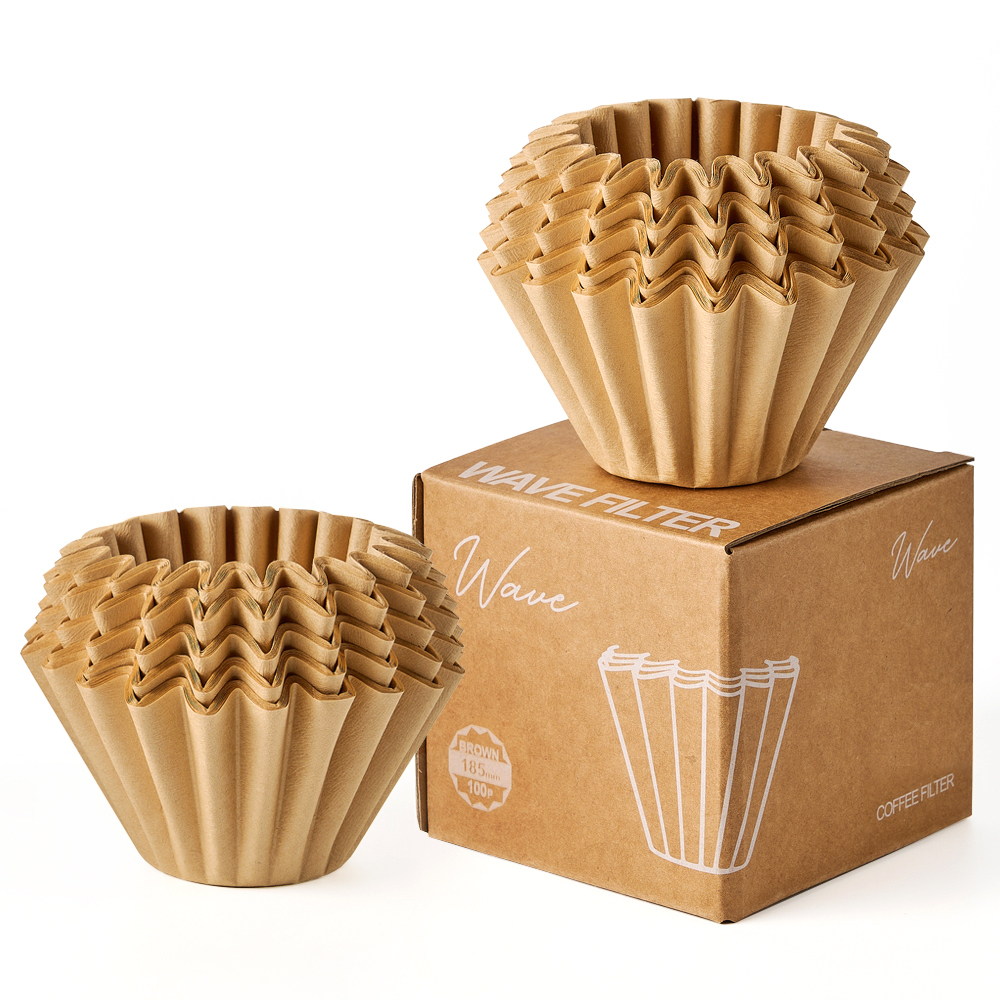 빈플러스 커피 여과지 웨이브 필터 185 브라운 2~4인용 10,800원