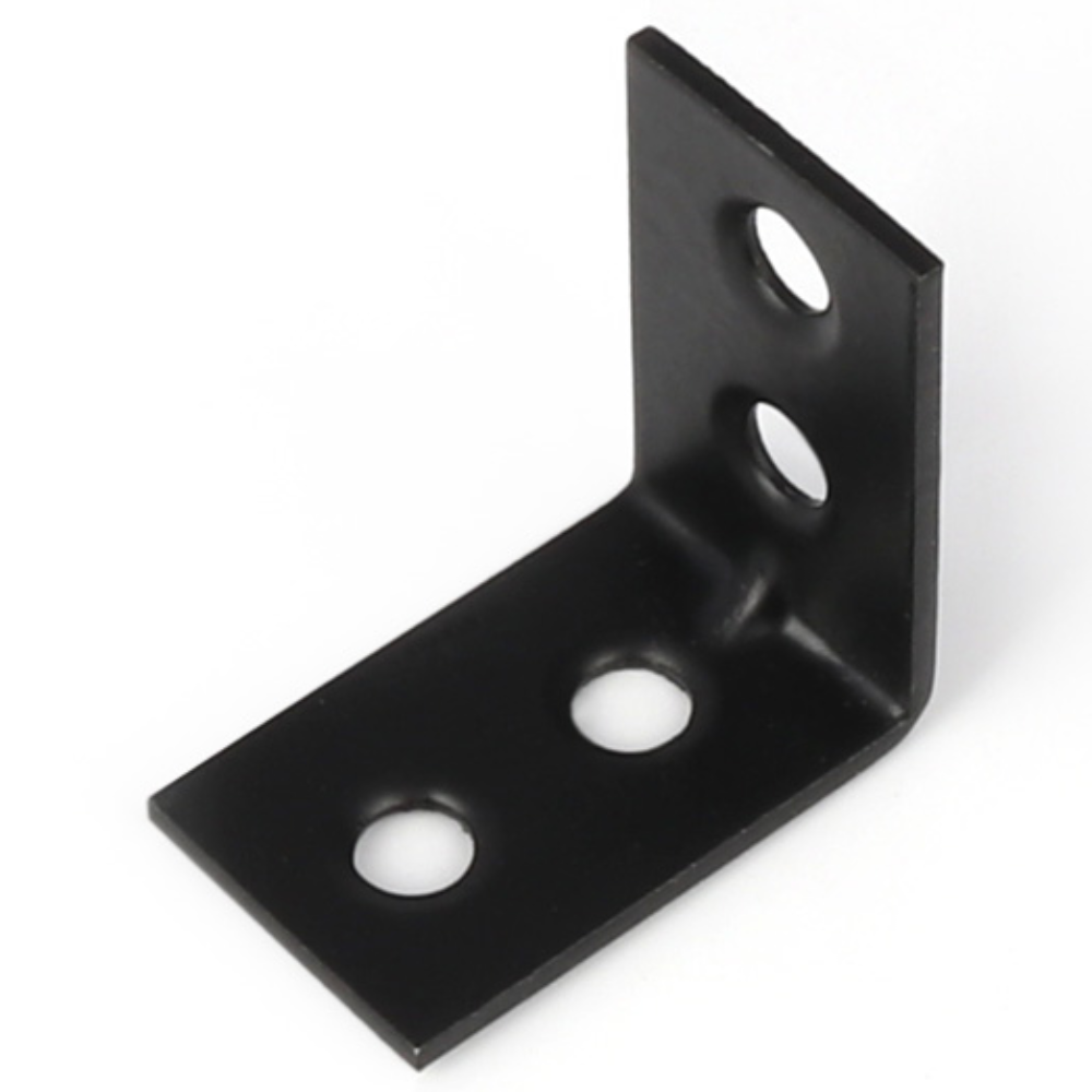 26번 ㄱ자 꺽쇠 블랙 30x30x1.6 110원