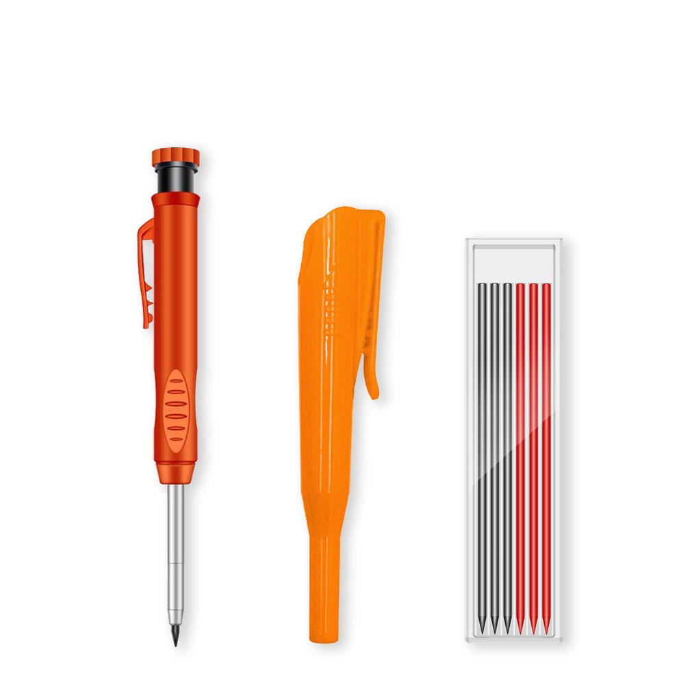 크래프션 목공 연필 마킹 펜, 1개, 오렌지B 11,400원