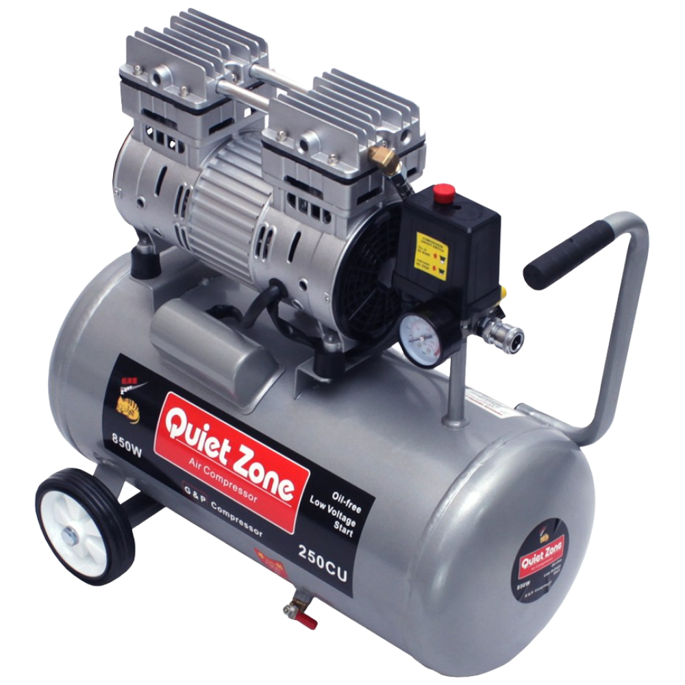 콰이어트존 저소음 콤프레샤 콤프레셔 2.5마력 에어건+에어호스 10미터 증정 217,000원