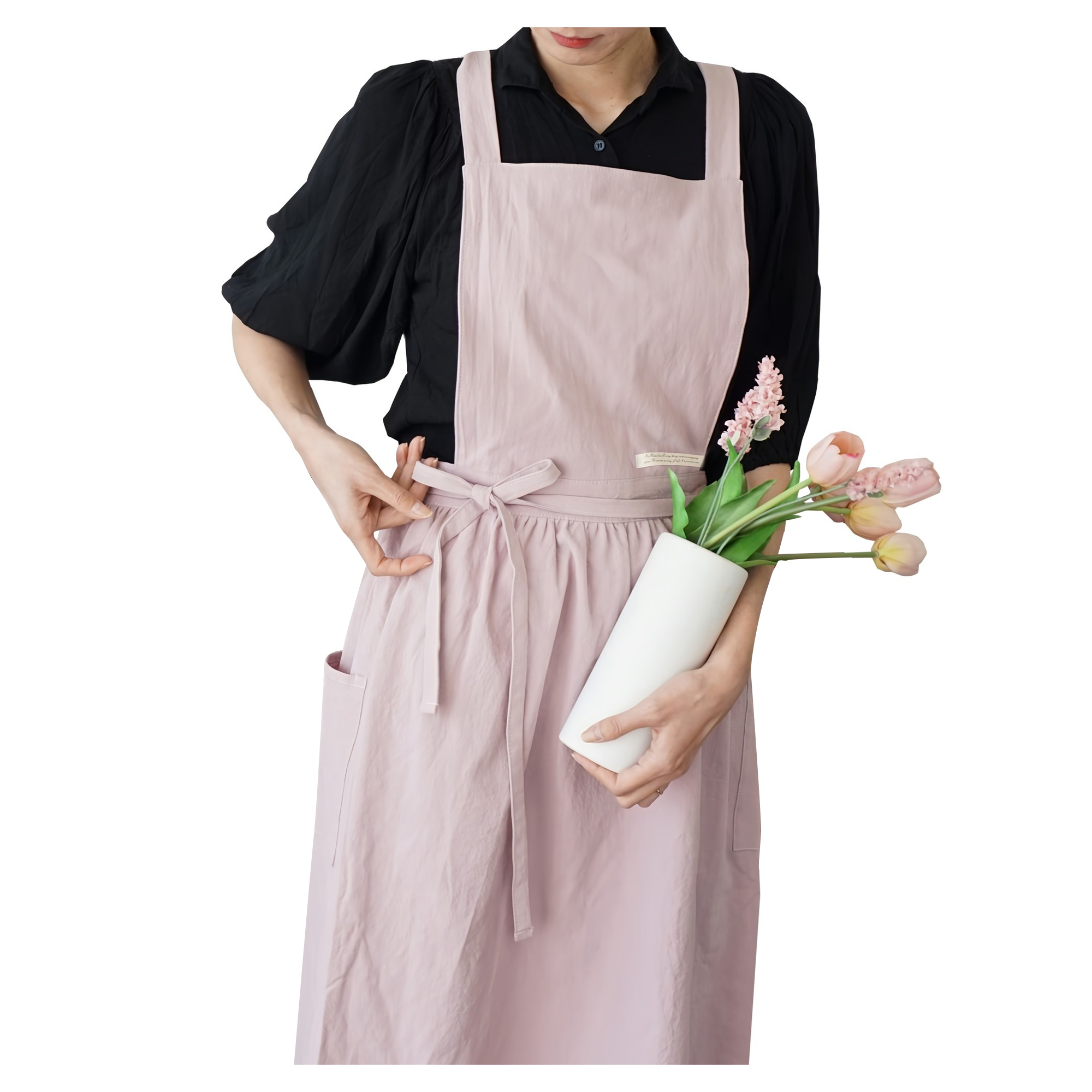 잇츠온 코튼 파스텔 원피스 앞치마 8,700원