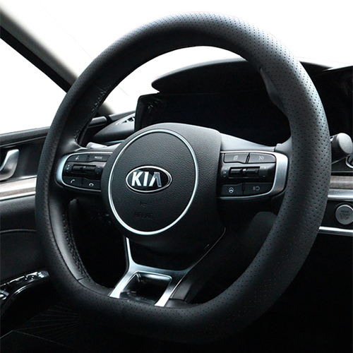 바겐 타공형 가죽 핸들커버 D컷, 블랙 22,960원