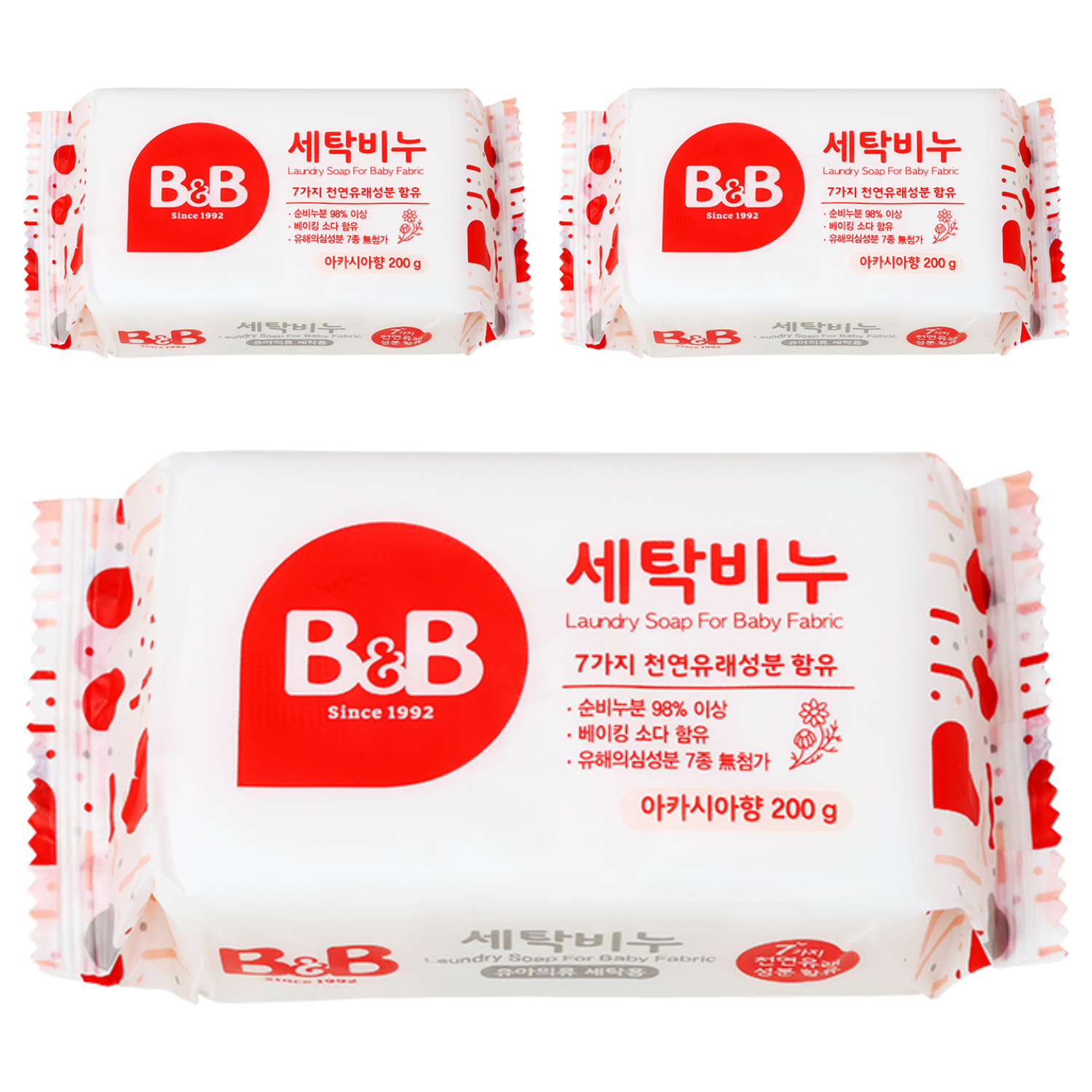 비앤비 유아의류용 세탁비누 아카시아향 5,960원