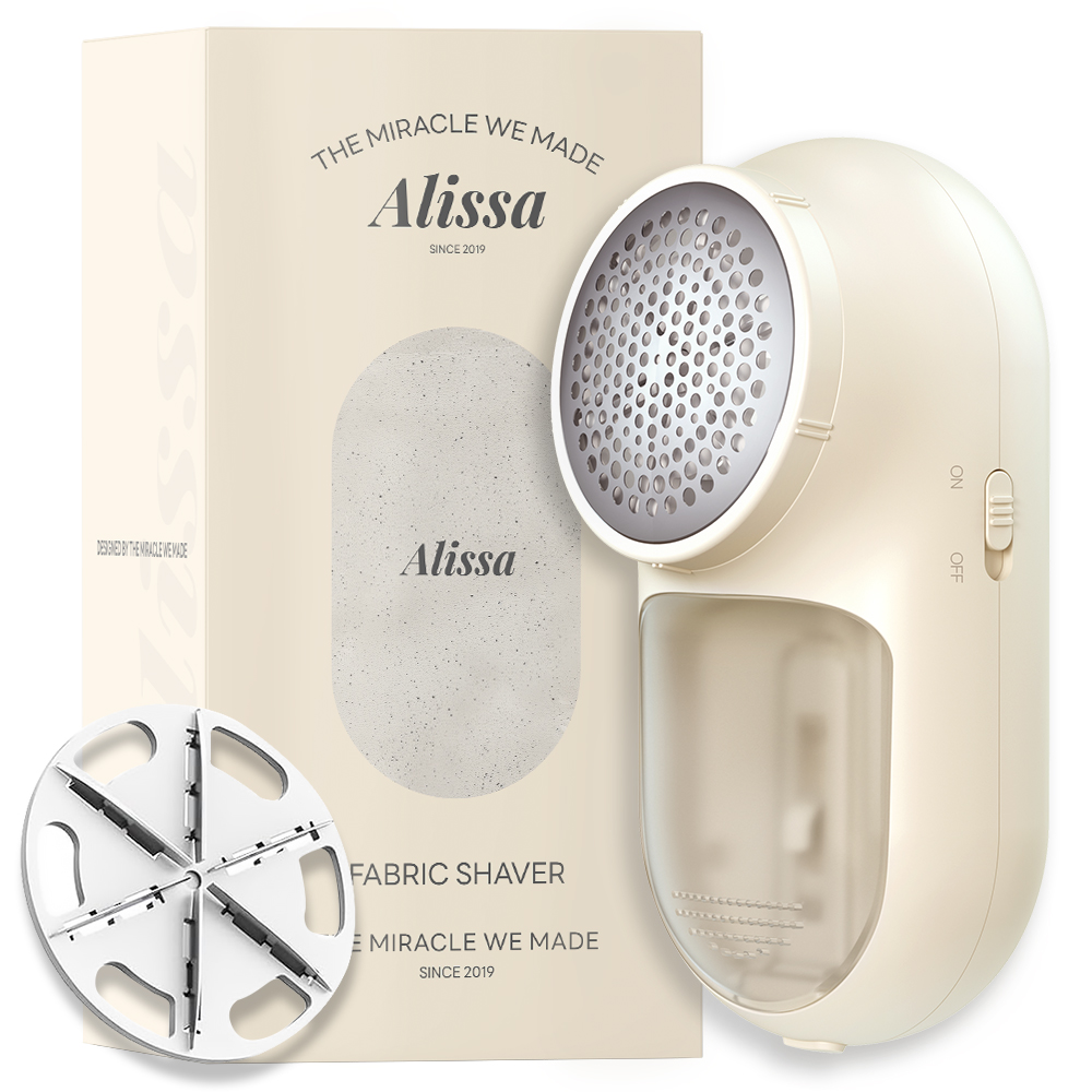 알리사 휴대용 충전식 만능 6중날 보풀 제거기, V03-D, 베이지 18,390원