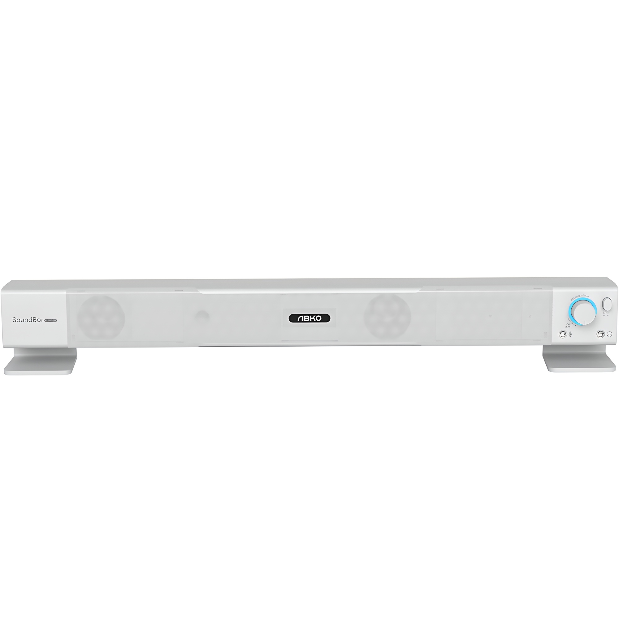 앱코 USB 홈시어터 사운드바 스피커, S550, 화이트 18,500원