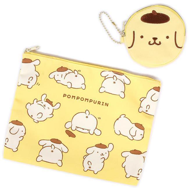 산리오 폼폼푸린 캐릭터 미니 파우치 2개 세트 화장품 소품 수납 다용도 36,000원