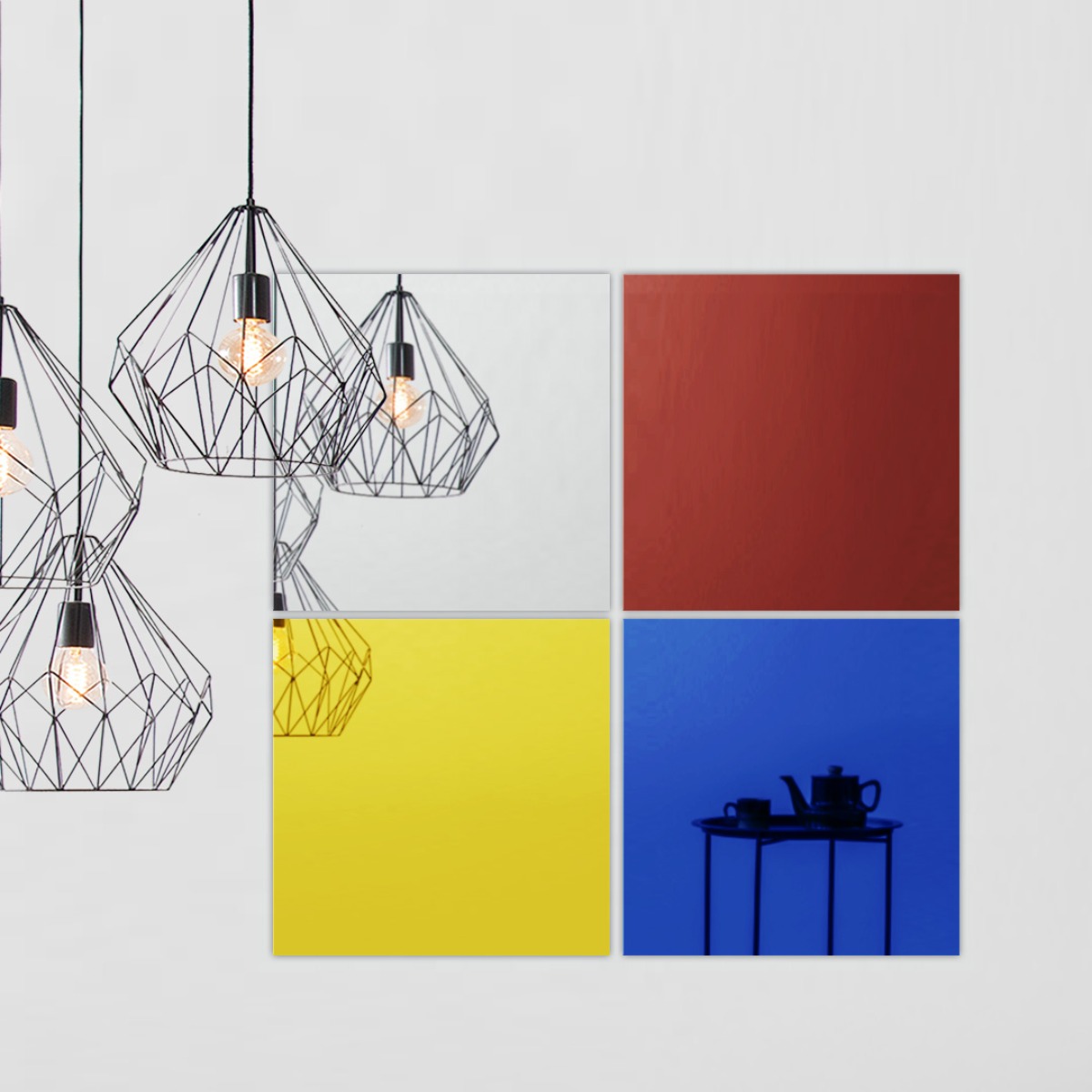 컬러 거울 붙이는 사각 인테리어 모자이크타일 300X300mm 30,000원