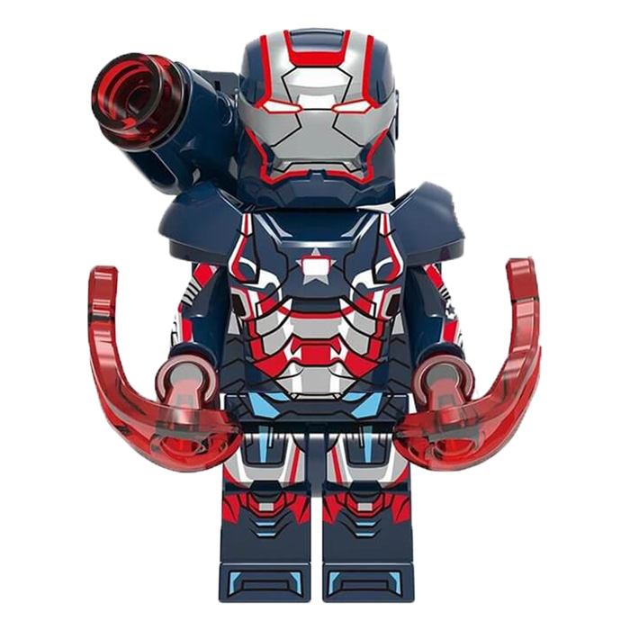BIG & MINI 아이언맨 세트 5종 호환블럭 마블 어벤져스 슈퍼히어로 브릭미니피규어 취미/수집/장식/컬렉션용 커스텀 블록피겨, 1개 3,500원