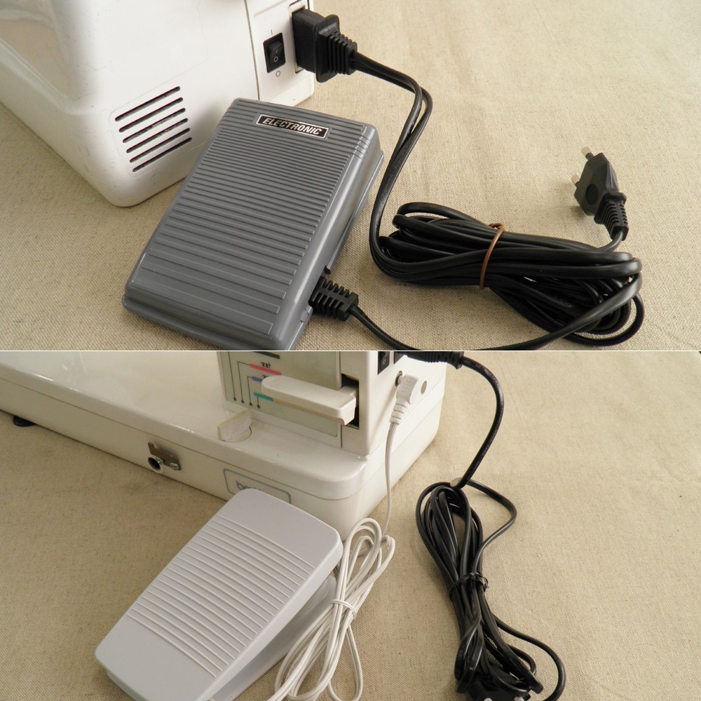 부라더미싱 정품 속도조절 페달 전기코드, 일반형(일체형), 분리형(전자미싱, 이노비스용), PQ1500전용, 일반형(페달코드 일체형), 1개 30,000원