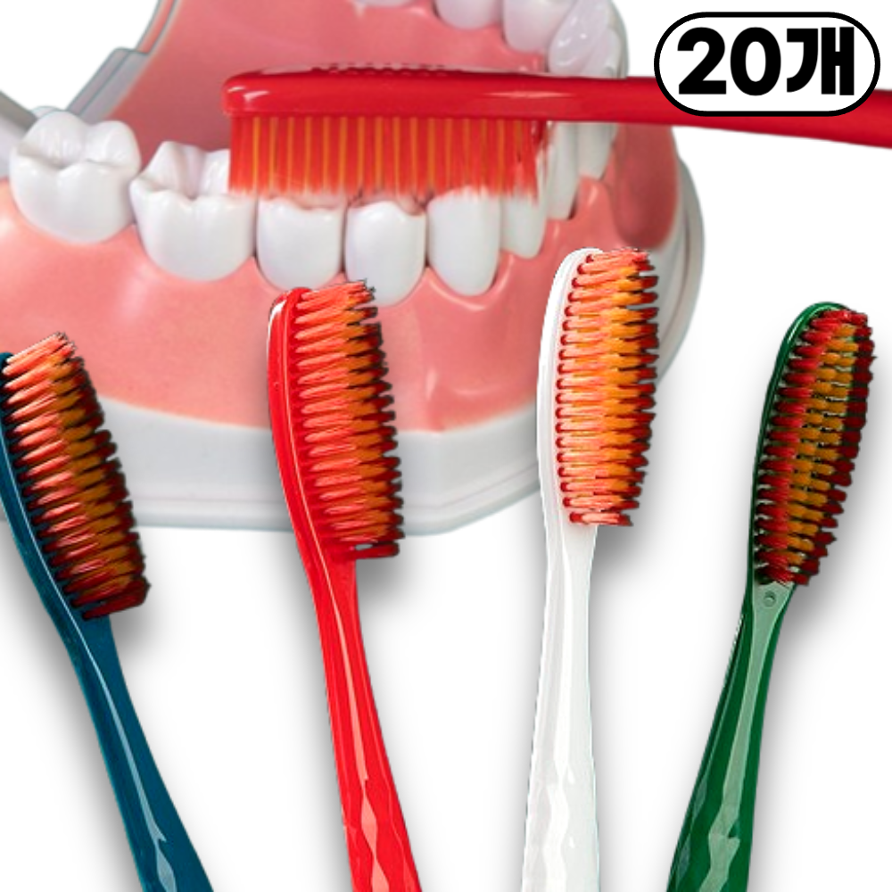 지빈 한방에 치아 닦는 대왕 헤드 칫솔 세트 13,900원