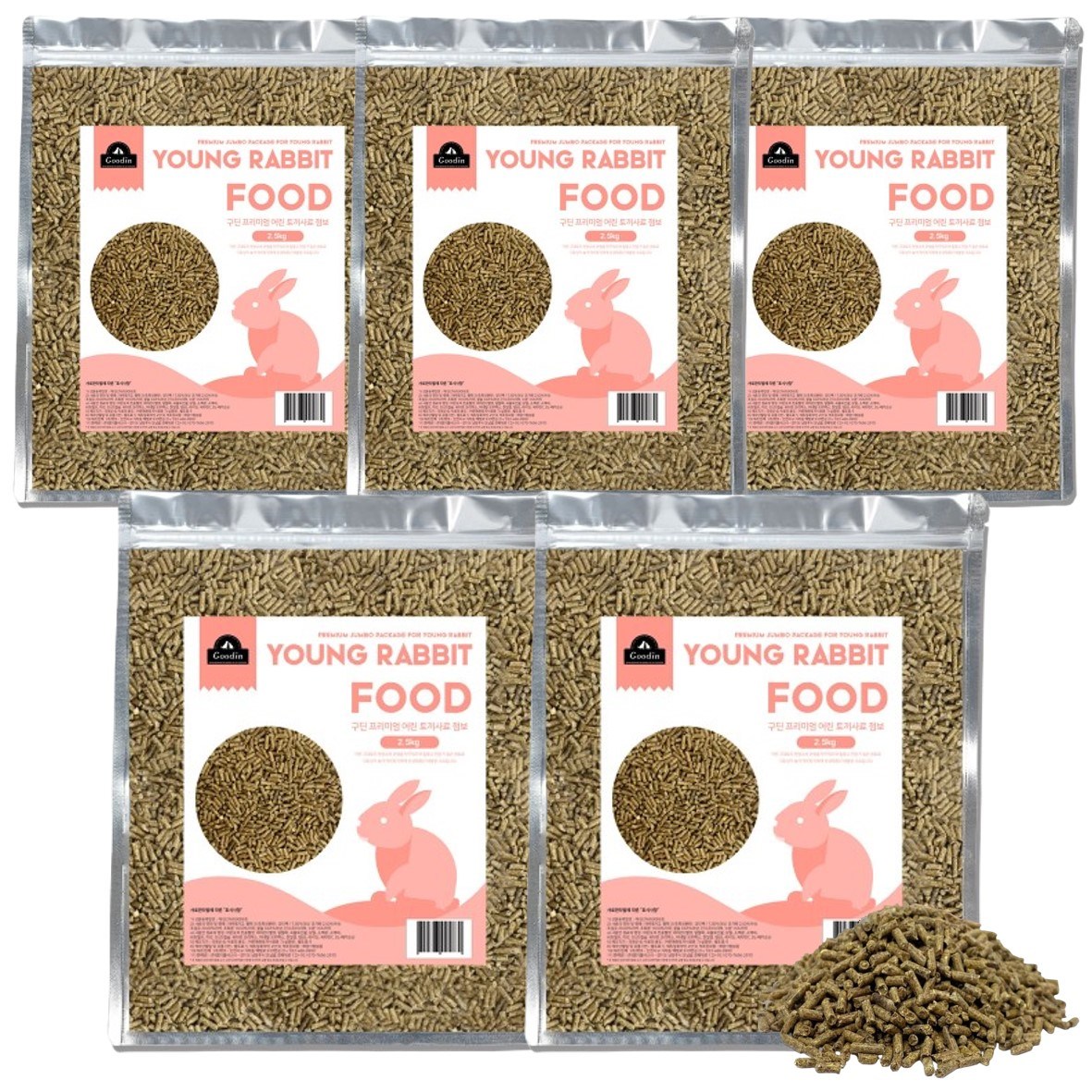 구딘 프리미엄 어린 토끼사료 점보 25,800원