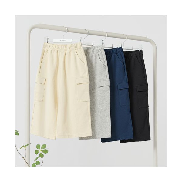 유니프랜드 데일리 카고 일자팬츠 미니쭈리 밴딩 아동 키즈 유아 긴바지 하의 25,000원