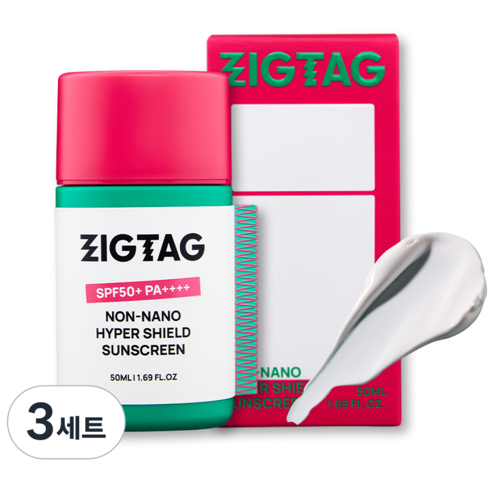 [직택] 선크림 노세범 무기자차 피지프리 여드름 케어, 3개, 50ml 43,560원